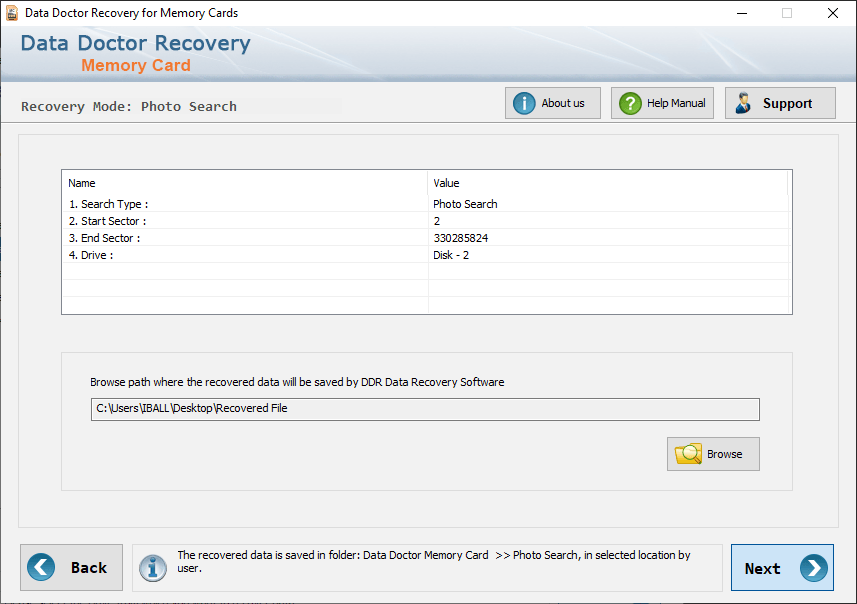 Memory Card Data Recovery Software