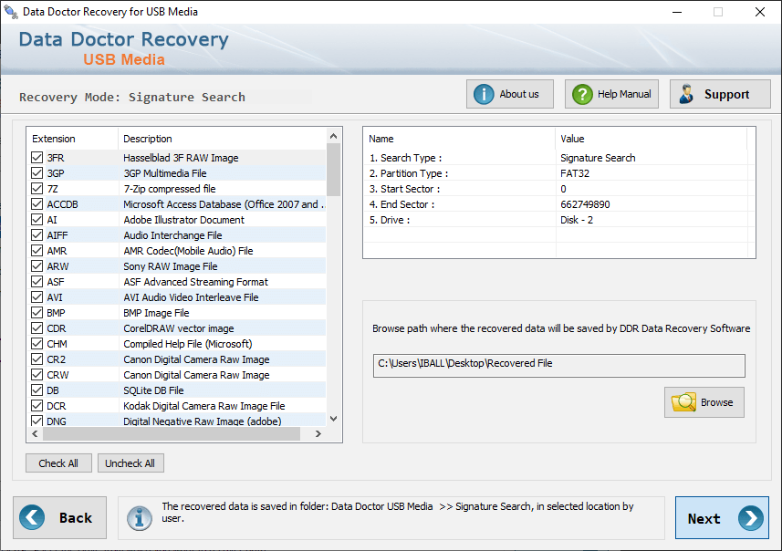 USB Media Data Recovery Software